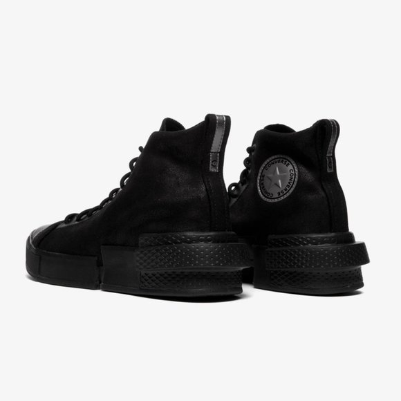 Converse All Star Disrupt CX Hi Triple Black Suede - Picture 3 of 13